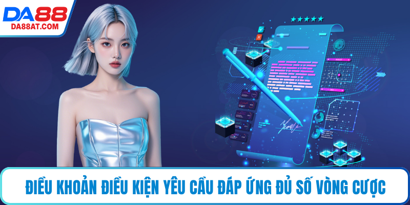 Điều khoản điều kiện yêu cầu đáp ứng đủ số vòng cược